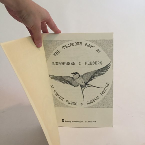 Vintage handwritten paperback bird book - Picture 2 of 3